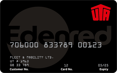 UTA kártya a  ≤3,5 t gépjárművekhez 