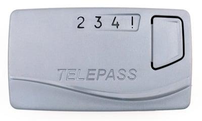 Устройство Telepass EU за обработване на пътни такси