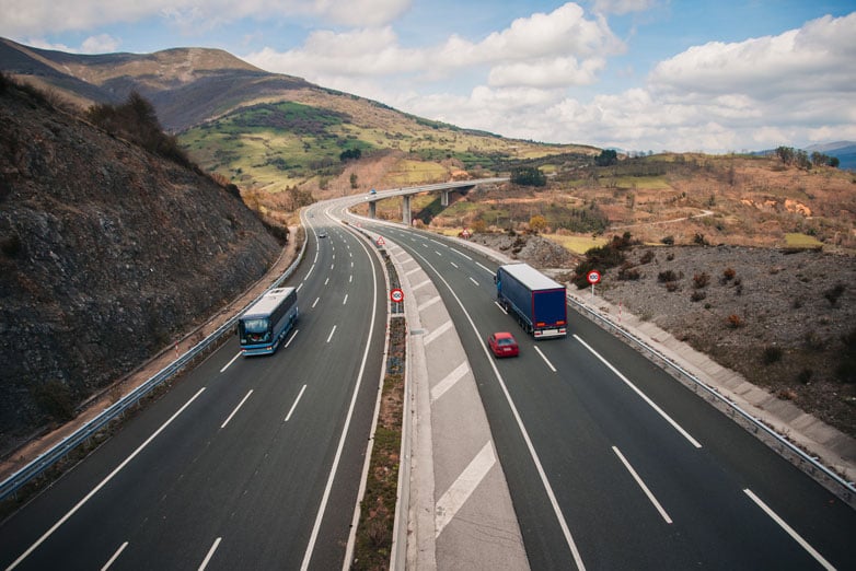 Motorway toll in Spain