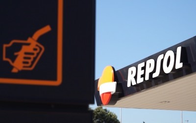 Repsol-Tankstelle 