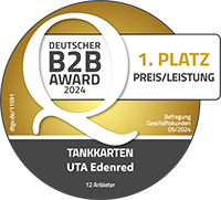 DtGV_Siegel_B2B_1-Platz_P-L_Tankkarten_UTA_logo