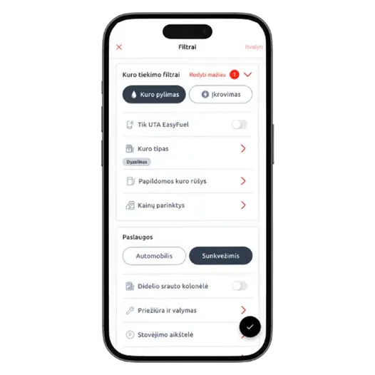 kuro-korteles-app-uta-edenred-drive-app-filter